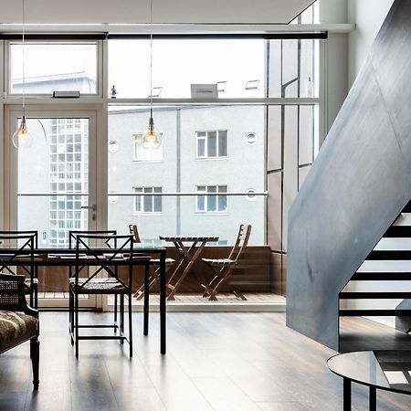 Loft-Style Duplex With Balcony In Downtown Reykjavik Apartment Exterior foto